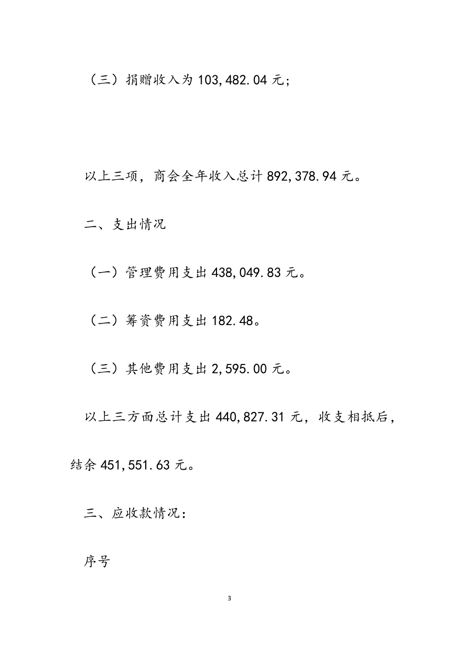 2023年某商会年度财务工作报告.docx_第3页