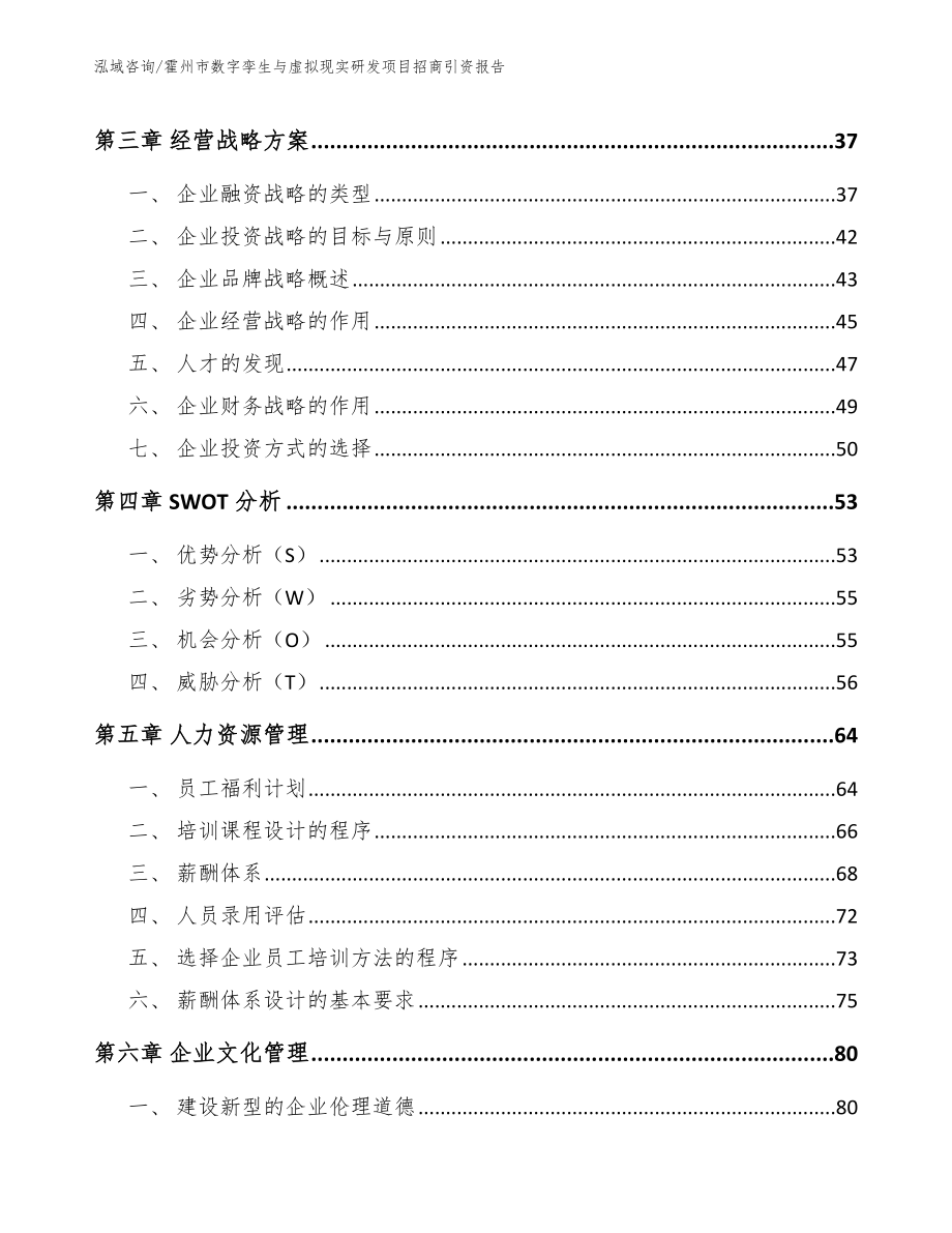 霍州市数字孪生与虚拟现实研发项目招商引资报告_范文_第3页