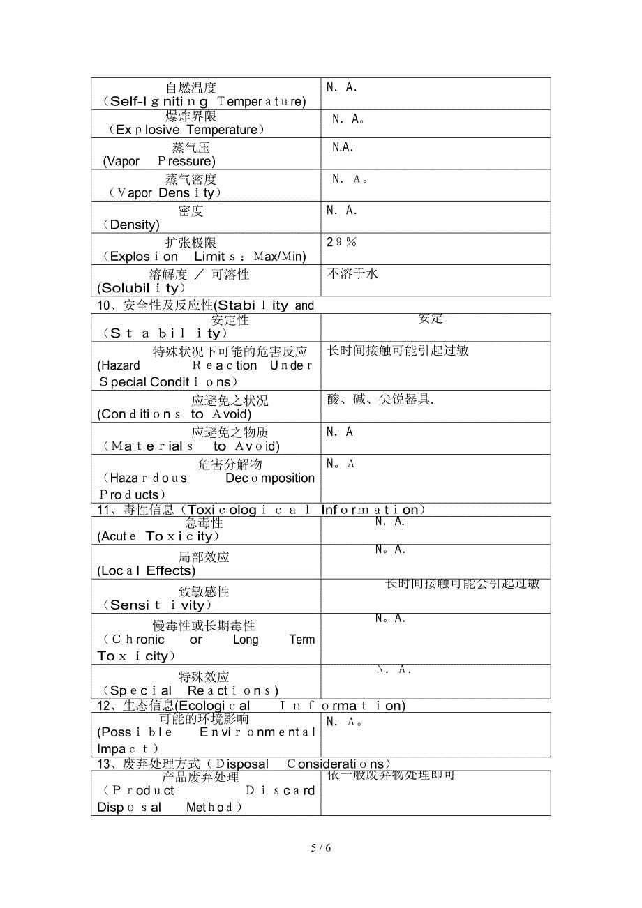 导电布MSDS最新_第5页