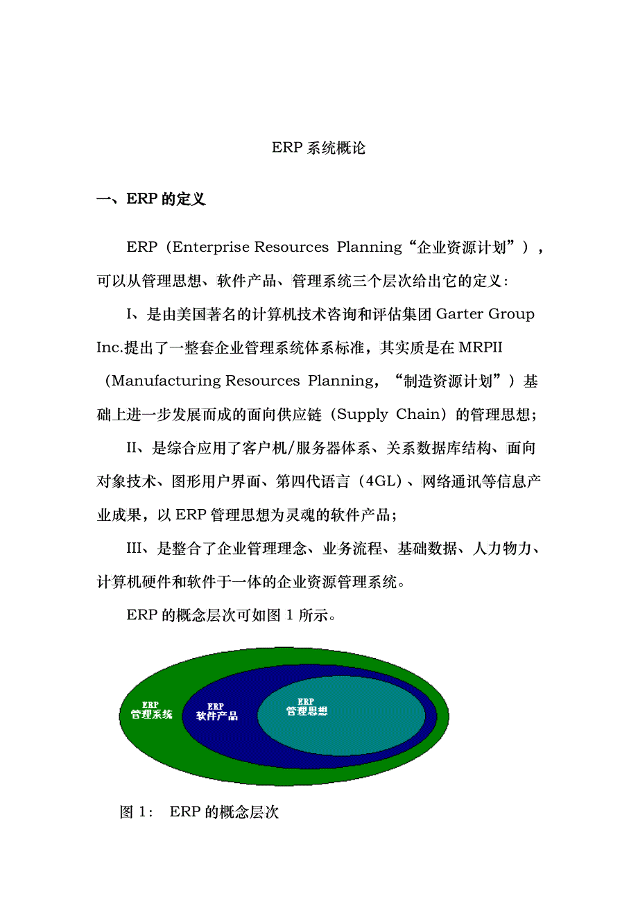 ERP系统的管理概论_第1页