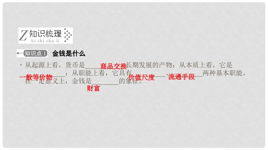 高中政治 第1单元 生活与消费 综合探究1 正确对待金钱课件 新人教版必修1_第3页