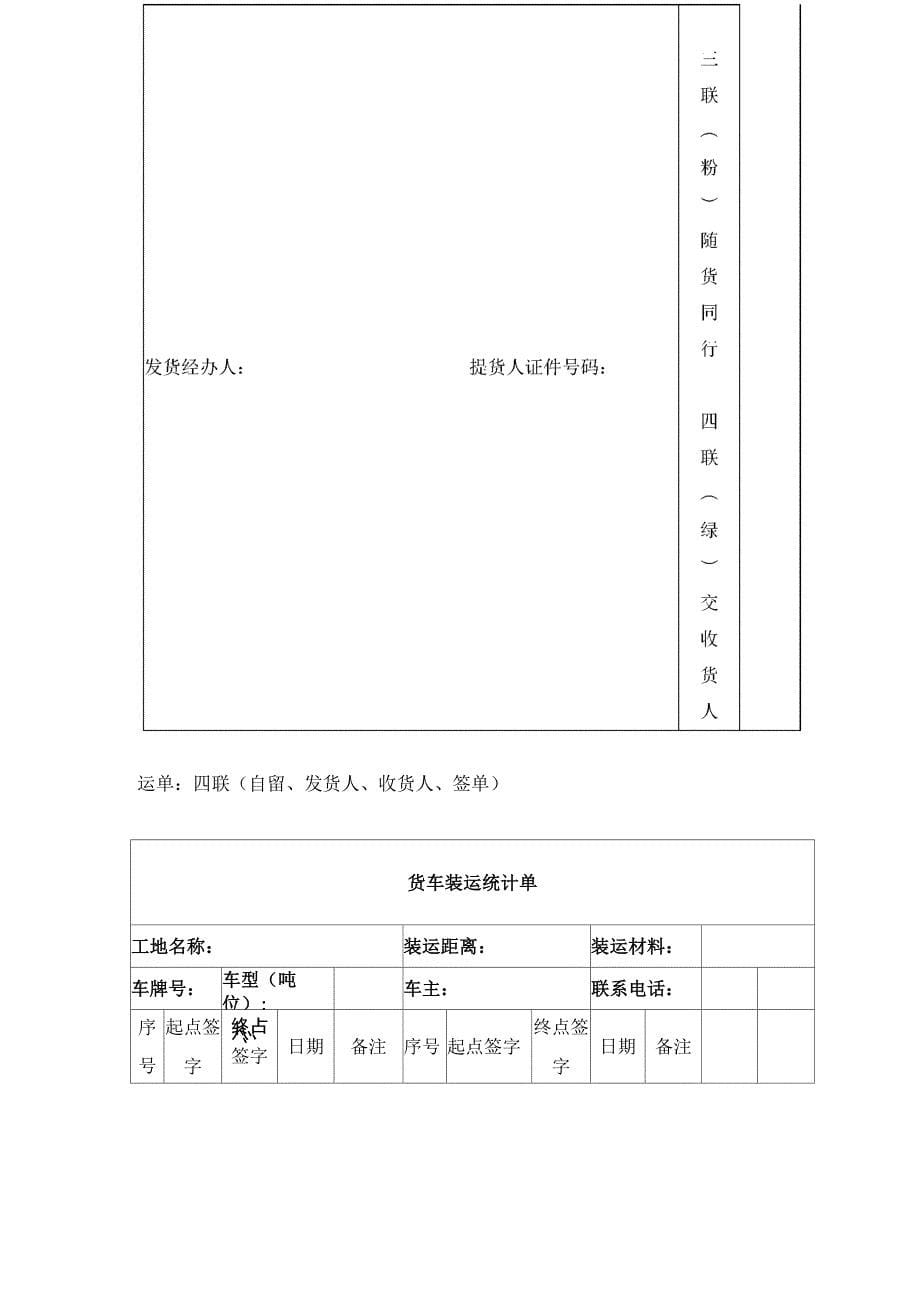 零担货物运输操作流程_第5页