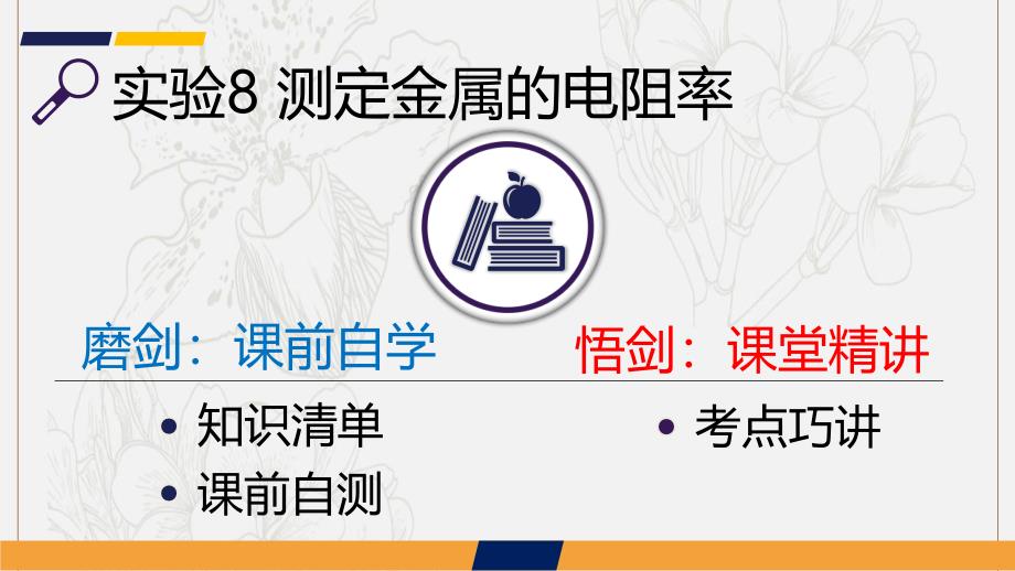 高考物理总复习第八单元恒定电流实验8测定金属的电阻率_第2页