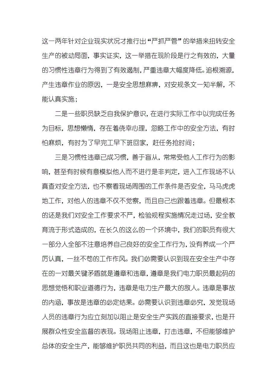 市电力局无违章动员会讲话_第2页