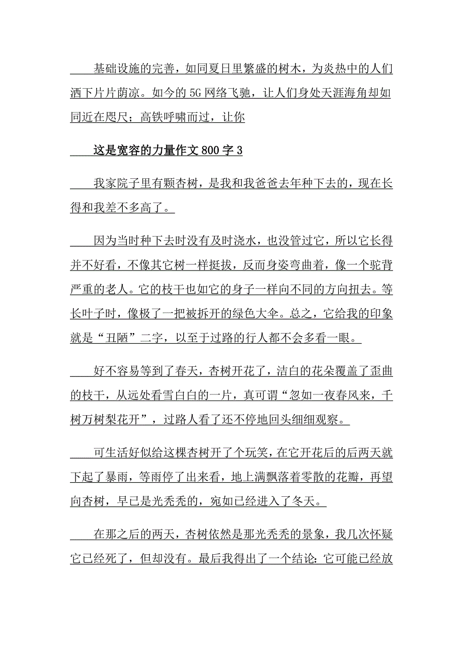 这是宽容的力量作文800字_第3页