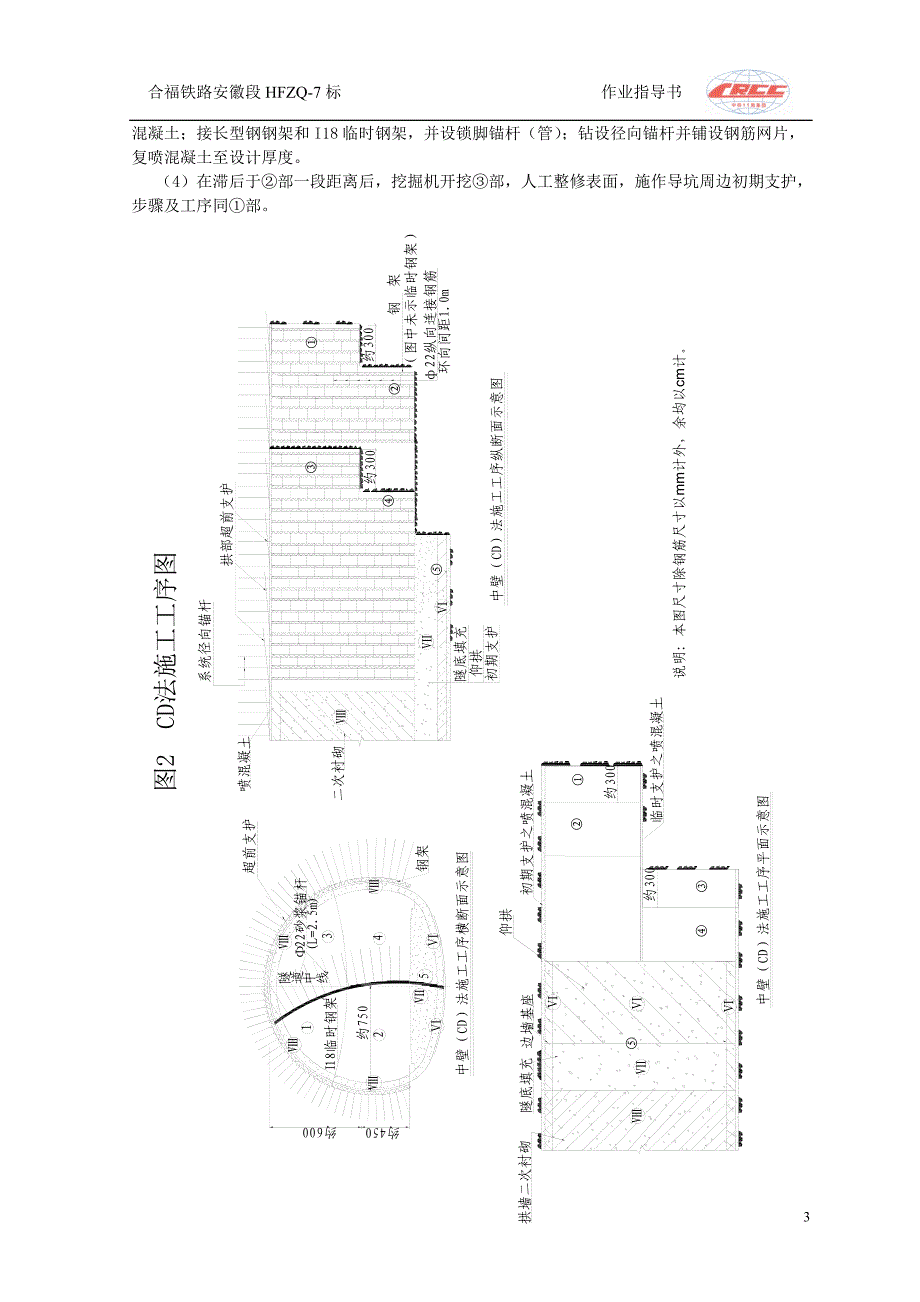 z软岩隧道部分开挖作业指导书_第5页