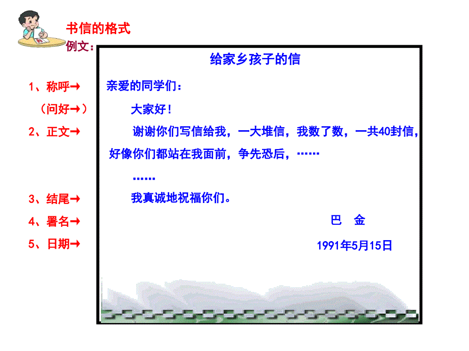 给家乡孩子的信(第2课时)ppt_第2页