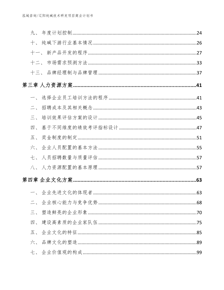 辽阳纯碱技术研发项目商业计划书_第3页