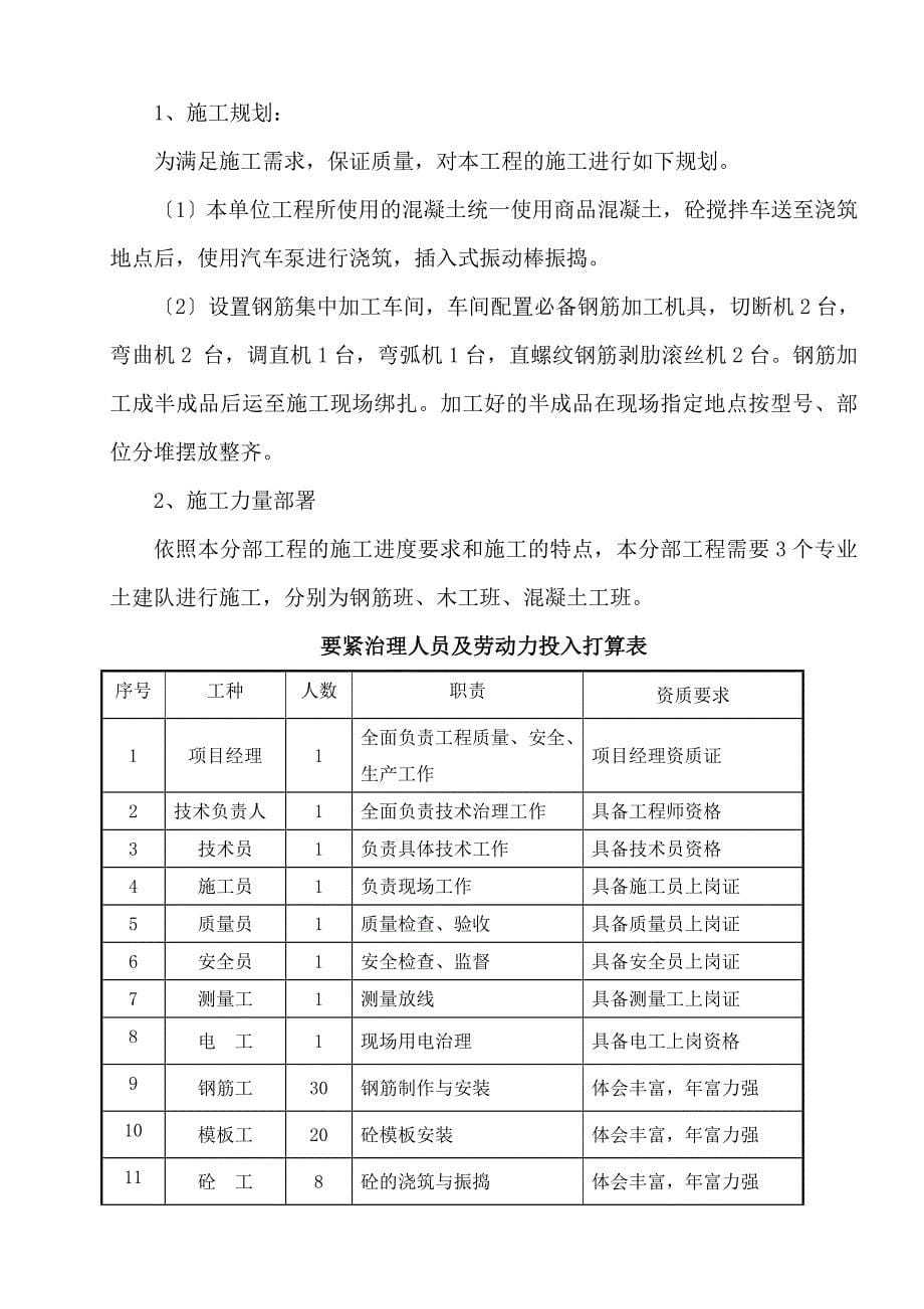 圆形煤场挡煤墙仓壁施工方案培训资料_第5页