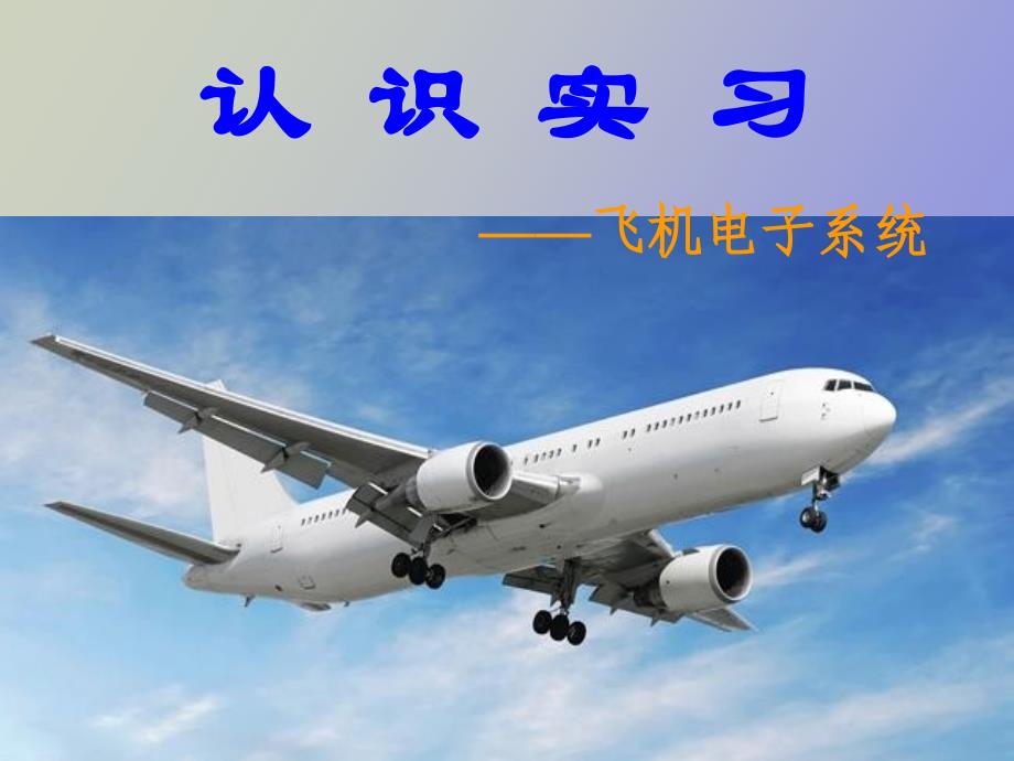 认识实习仪表系统_第1页