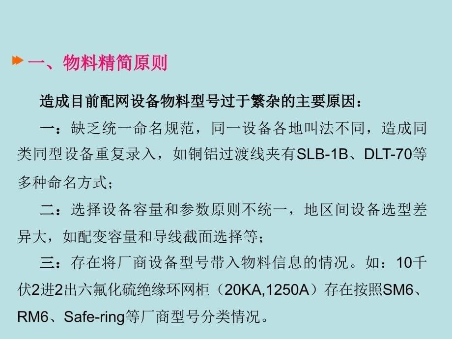 配电网建设改造标准物料目录及其制定原则_第5页