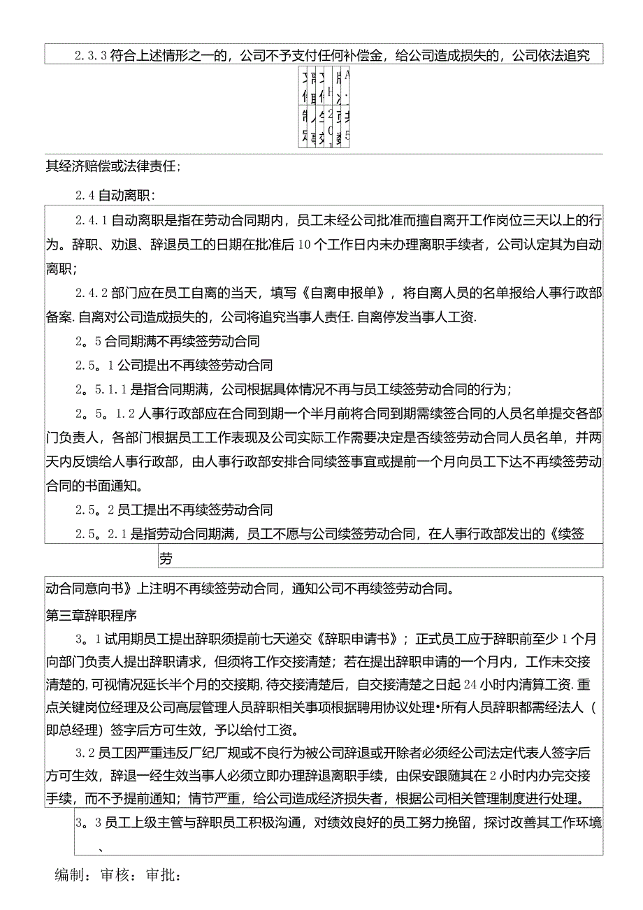 《离职管理制度、离职流程》_第2页