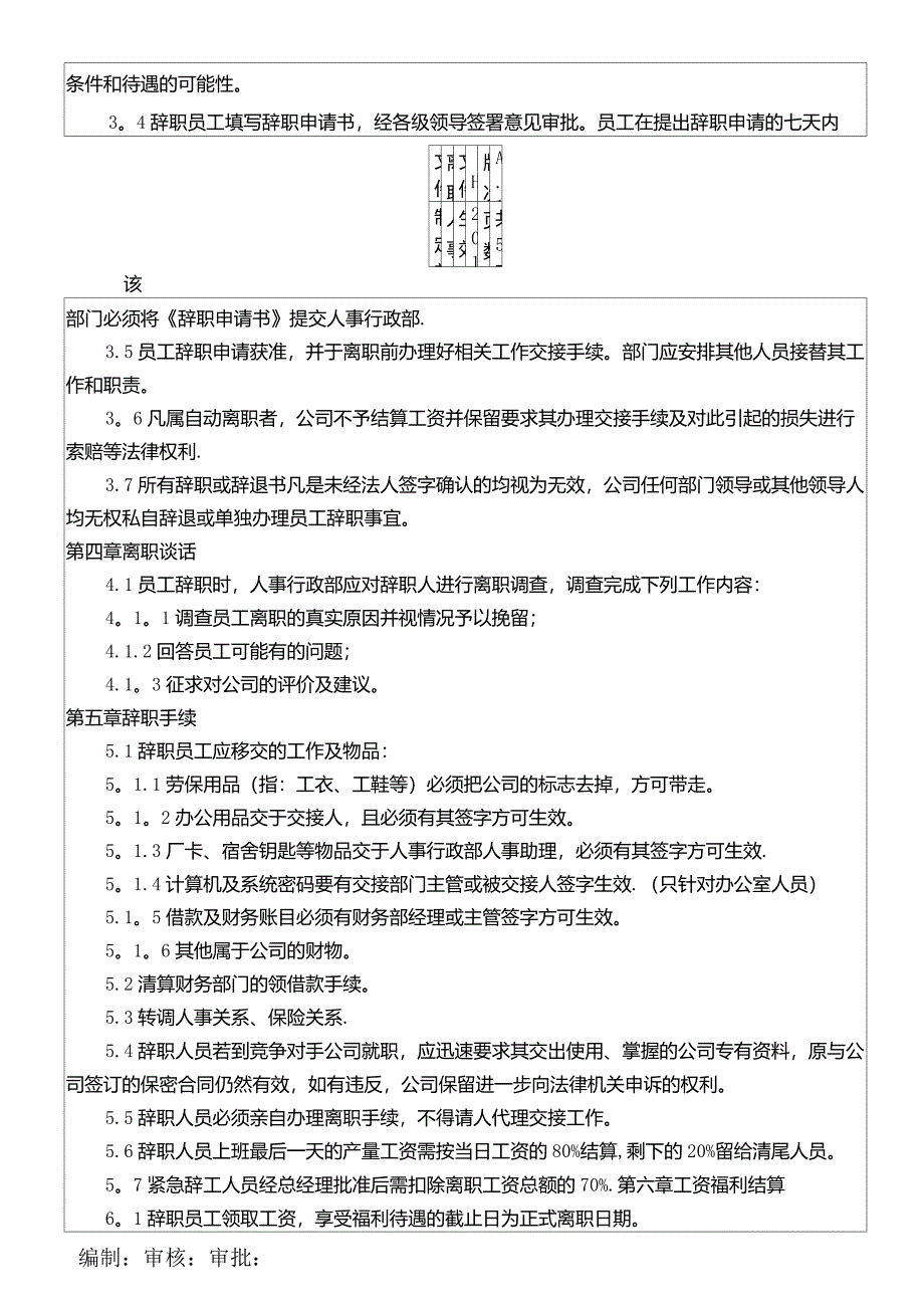 《离职管理制度、离职流程》_第3页