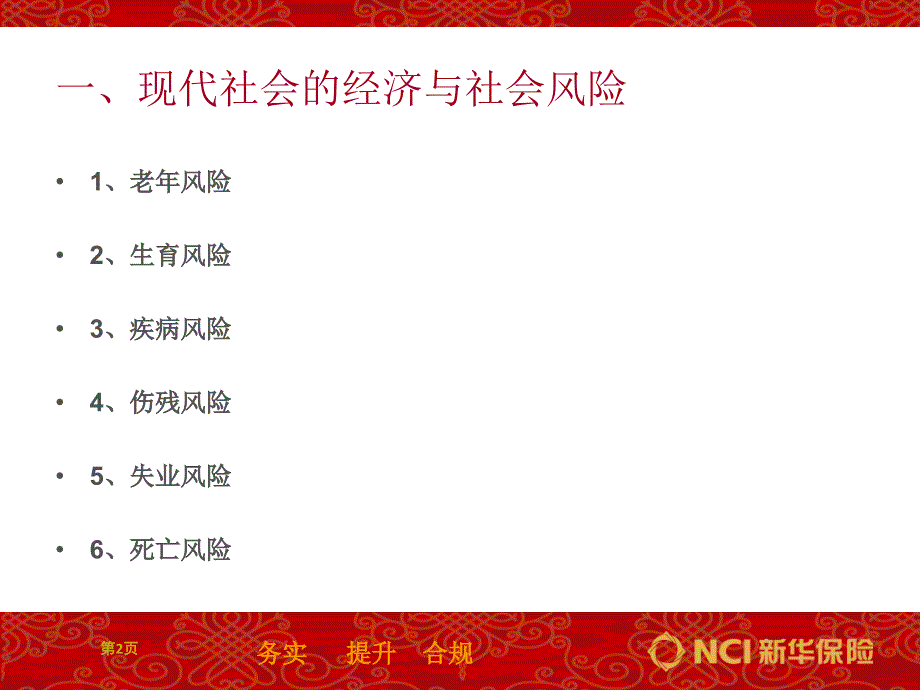 社会保障与商业保险的区别及功用课件_第2页