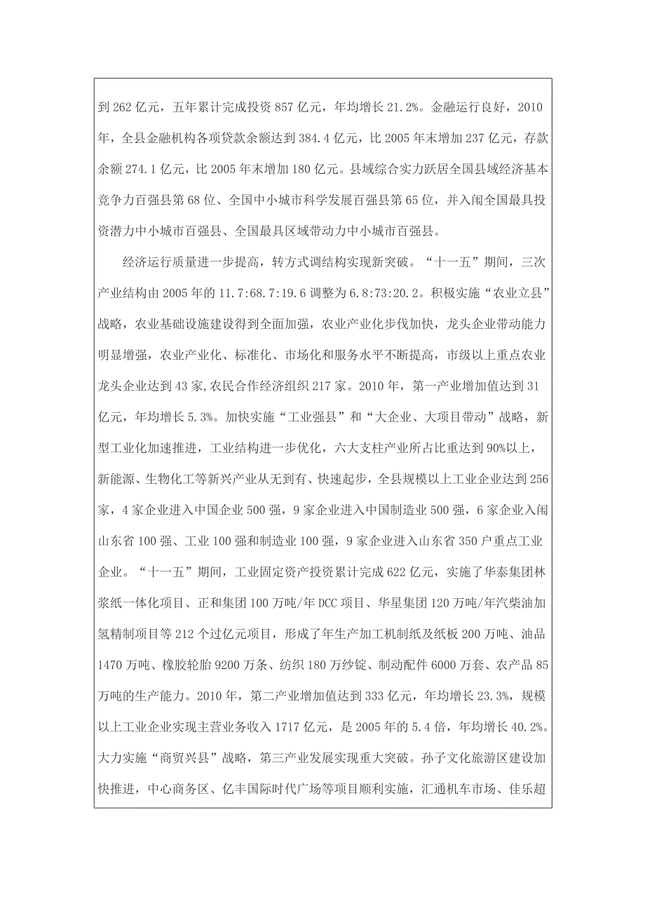 广饶县国民经济和社会发展第十二个五年规划纲要_第2页