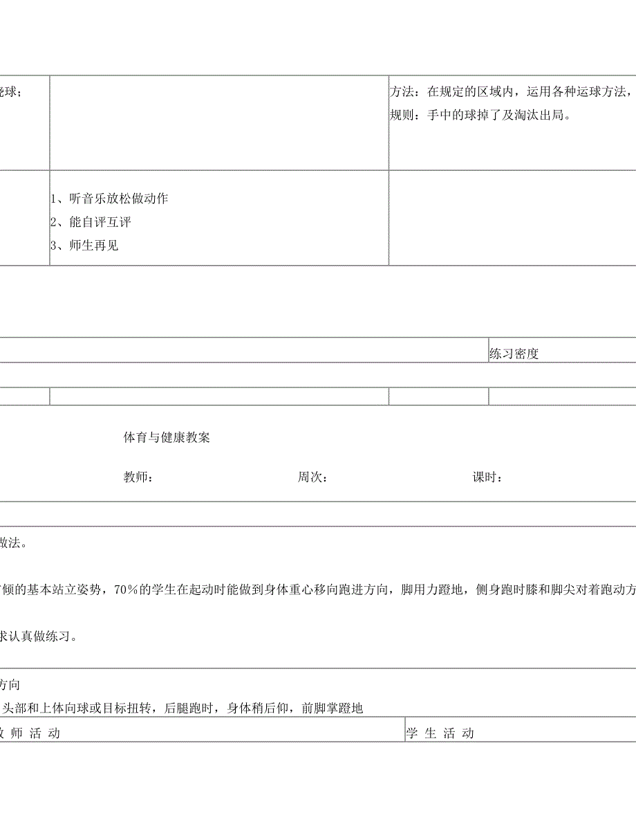 最新体育与健康篮球教案名师优秀教案_第3页