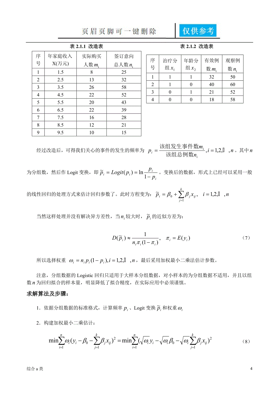 Logistic回归模型[综合材料]_第4页