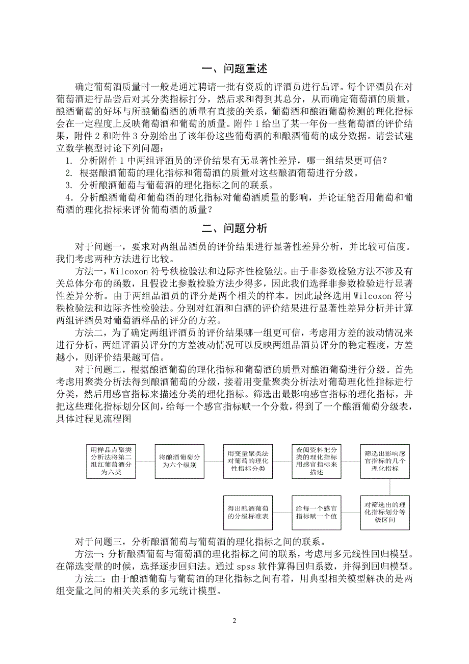 数学建模论文-葡萄酒的评价.doc_第4页