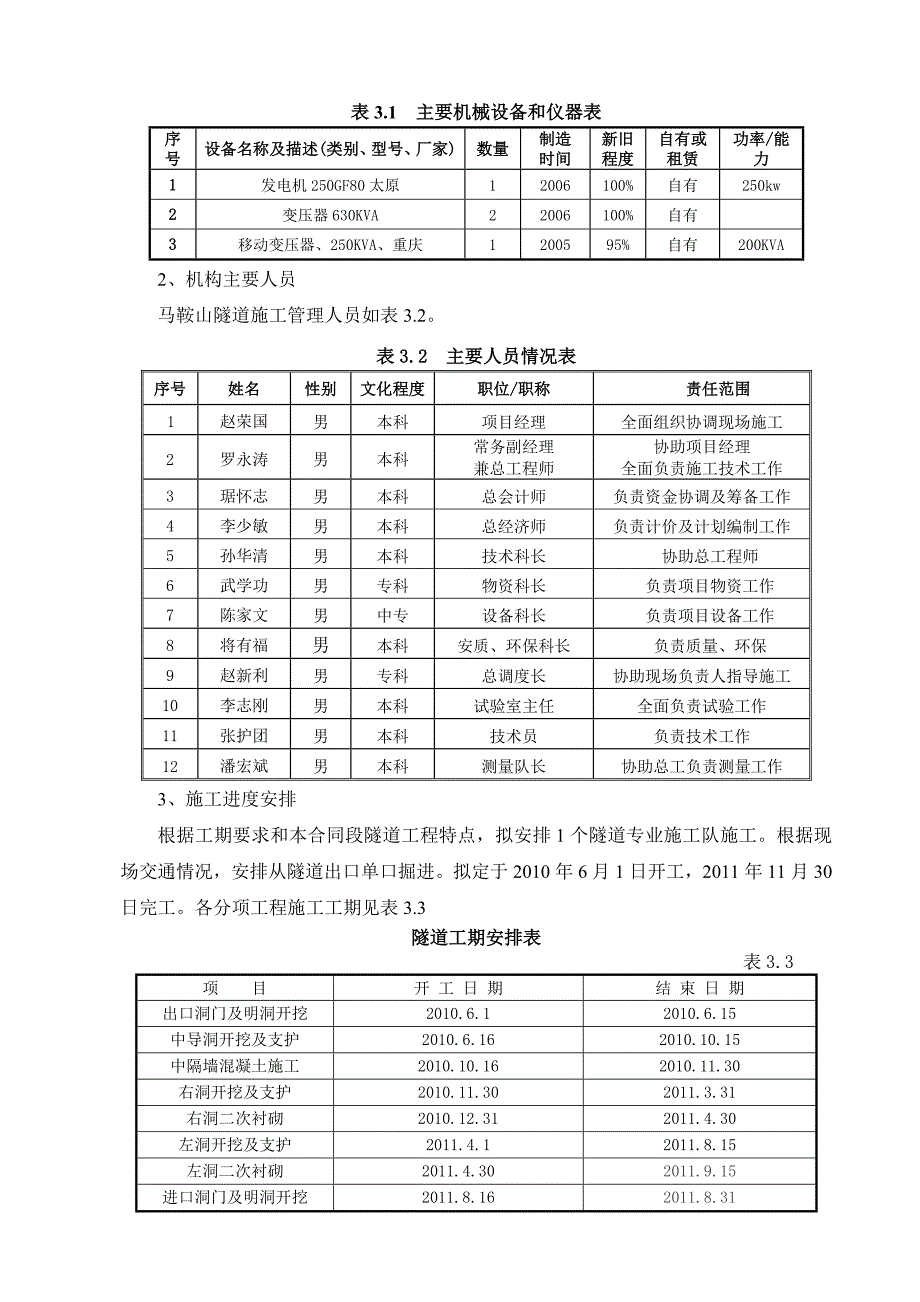 马鞍山隧道施工方案_第3页