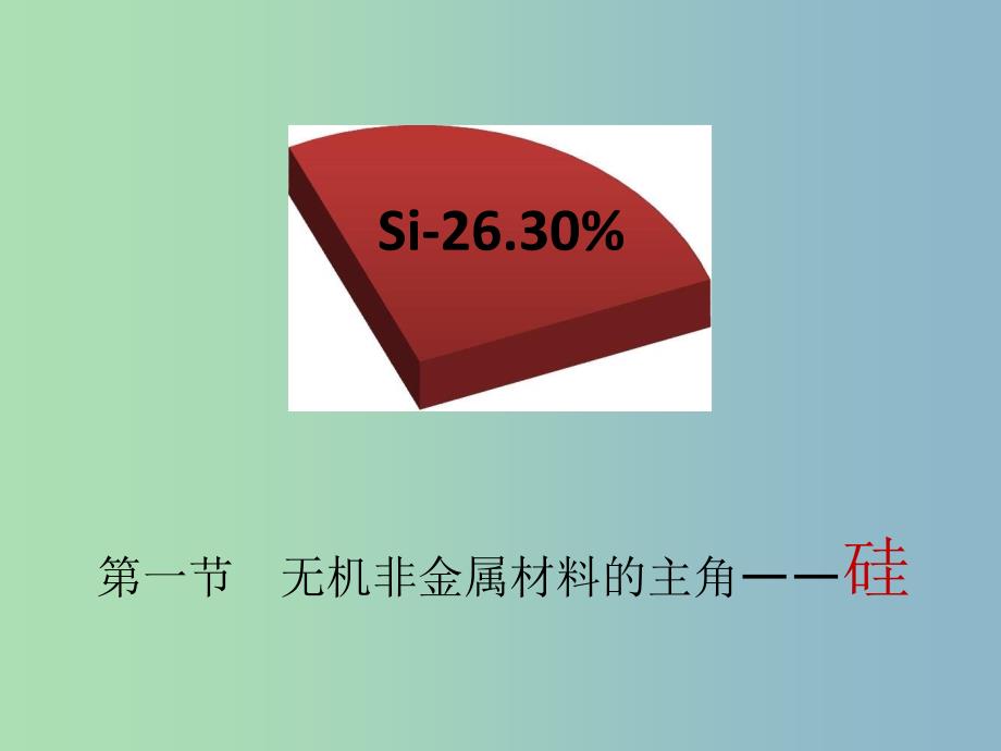 高中化学 第四章 第一节 无机非金属材料的主角 硅课件 新人教版.ppt_第2页