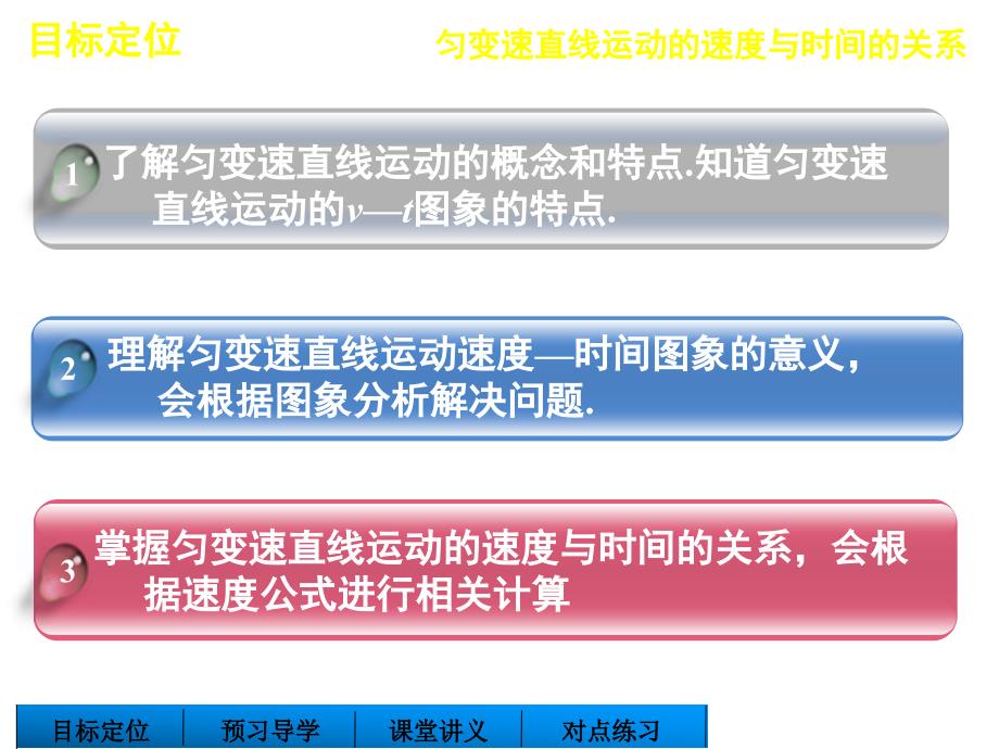 《匀变速直线运动速度与时间的关系》课件2_第2页