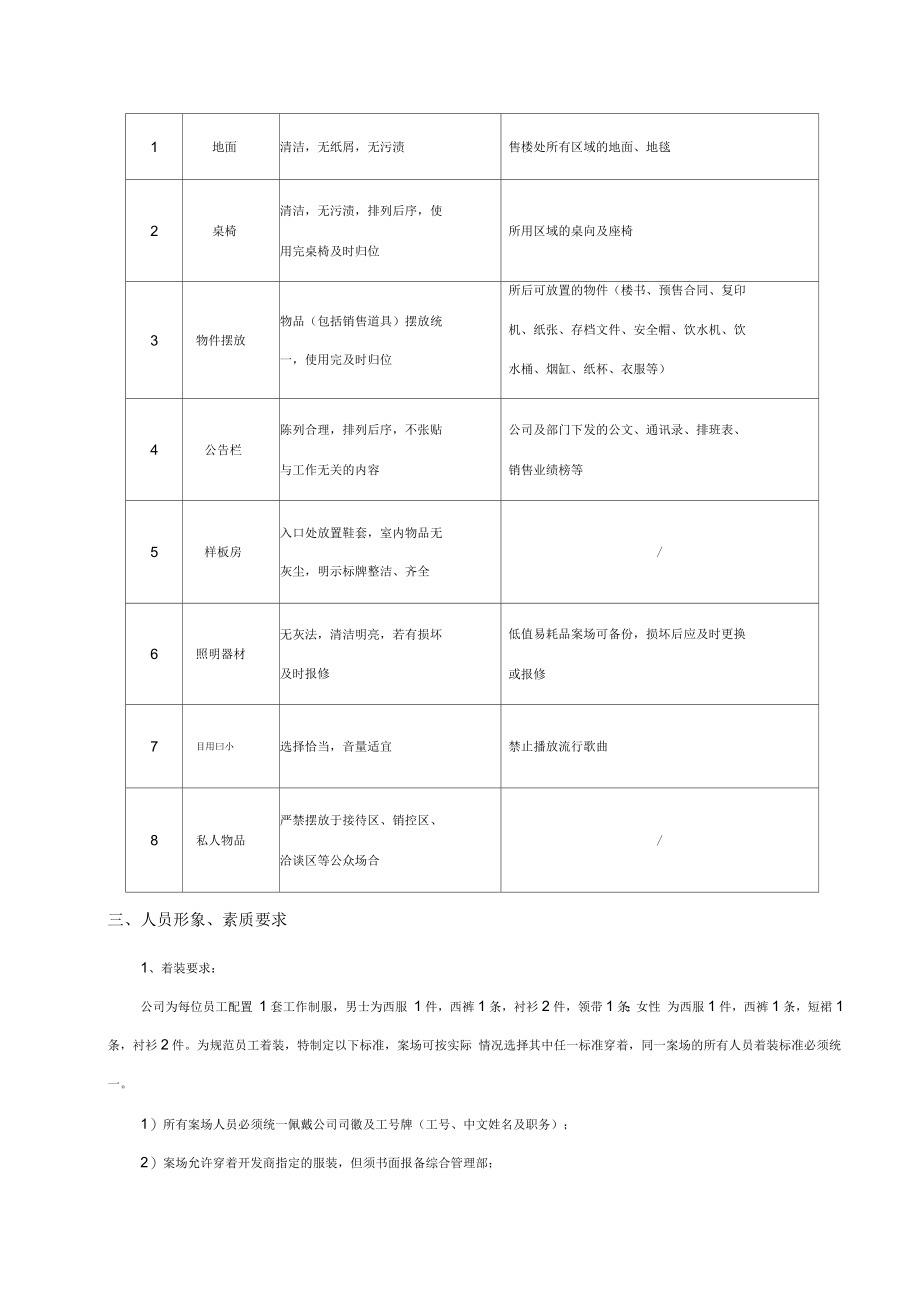 大都汇项目销售案场执行管理手册_第4页