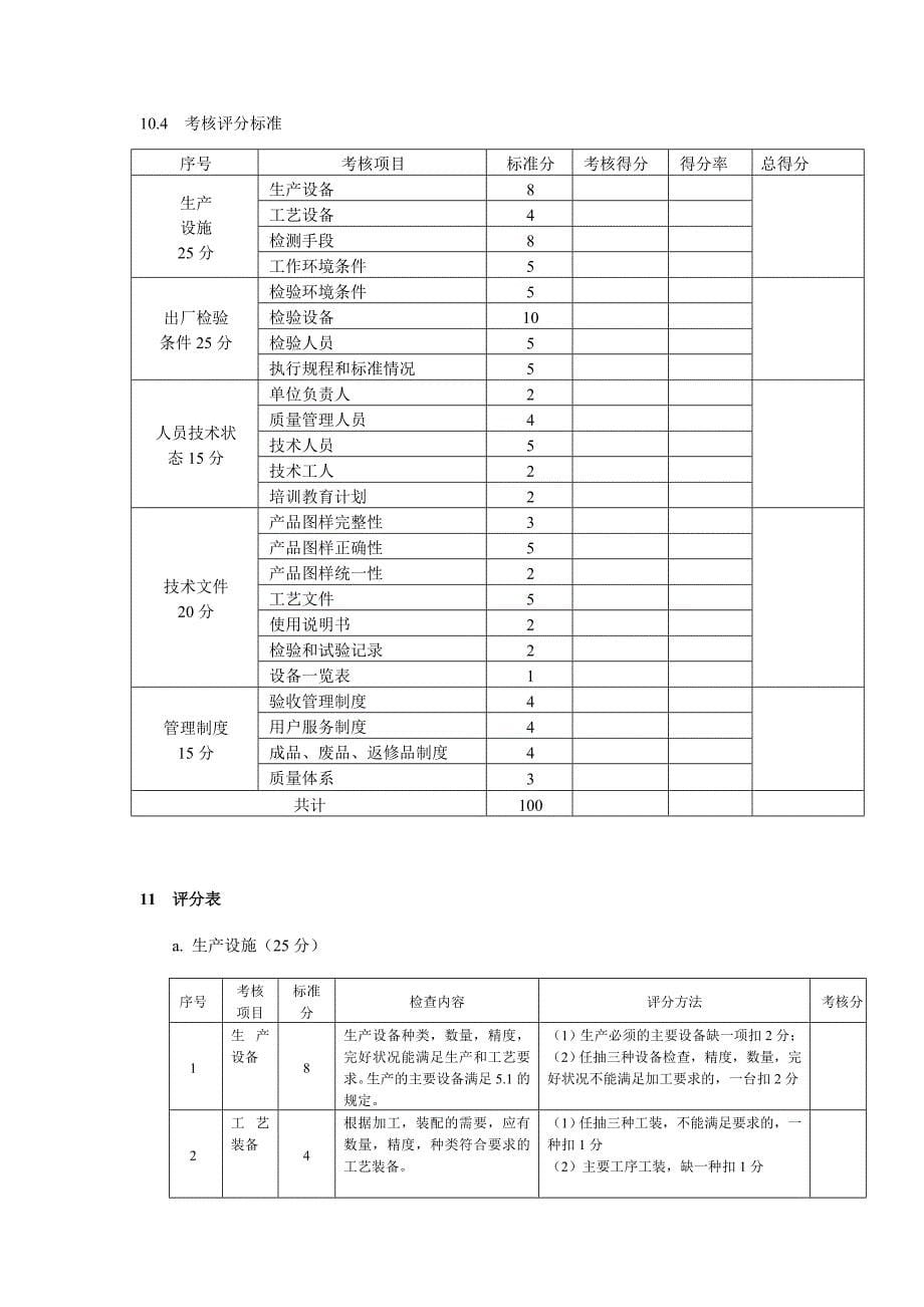 出租汽车税控计价器制造许可证考核规范_第5页