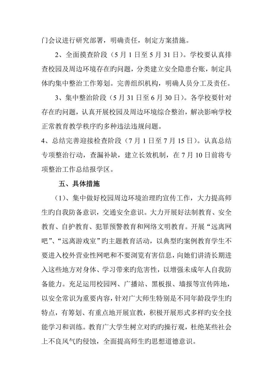 周边环境综合整治实施专题方案_第5页