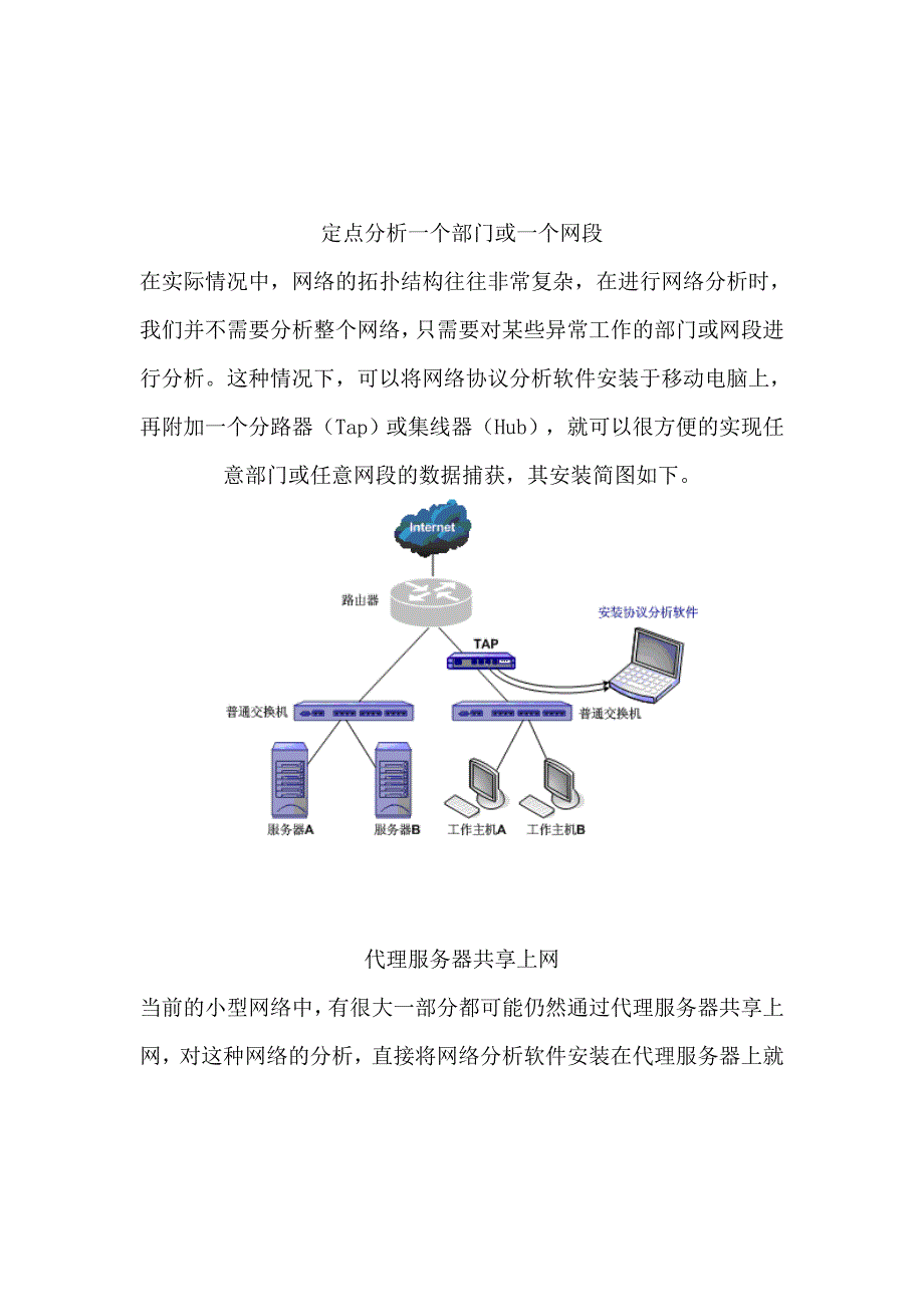 网络协议分析软件安装部署简介_第4页