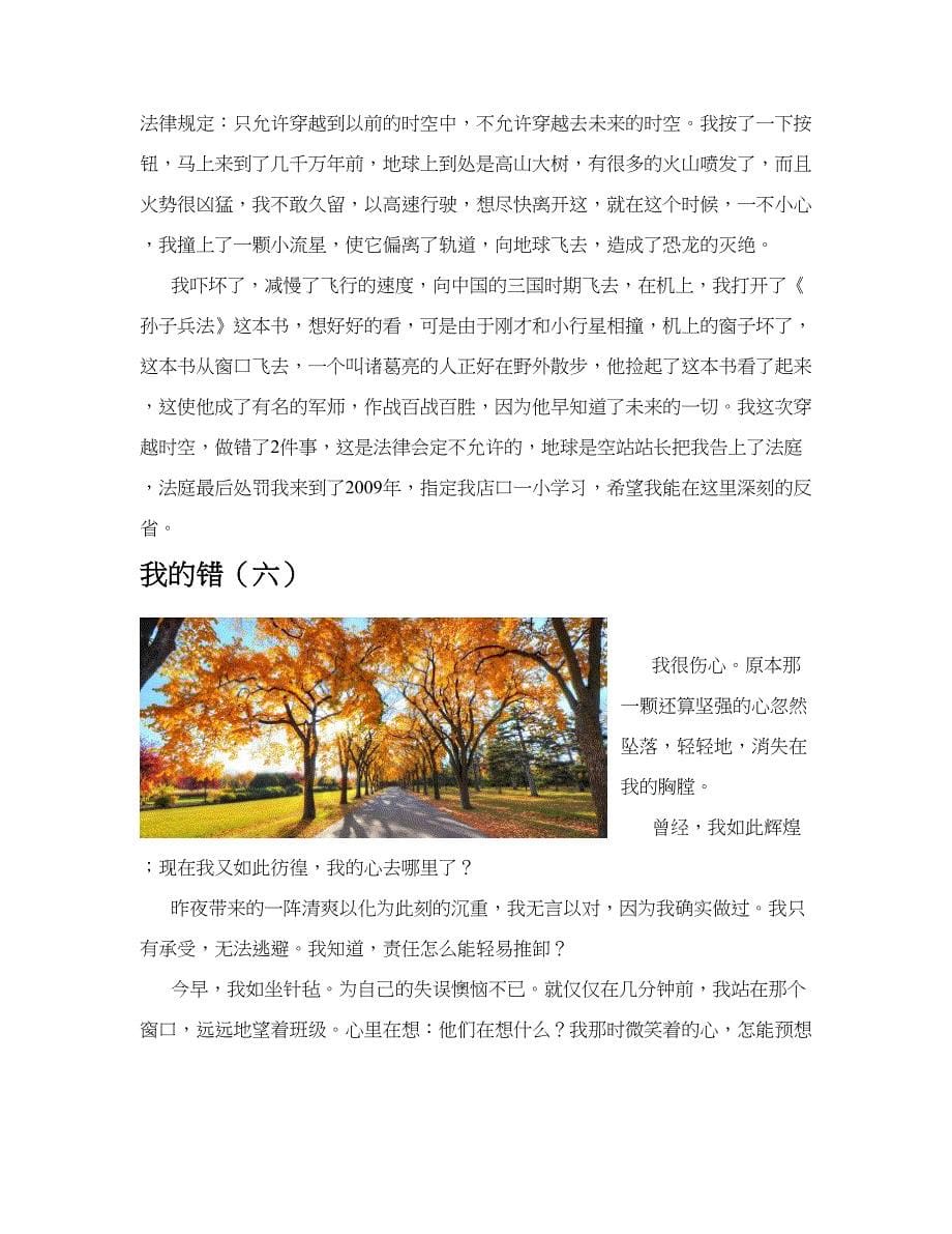 我的错(共10篇).docx_第5页