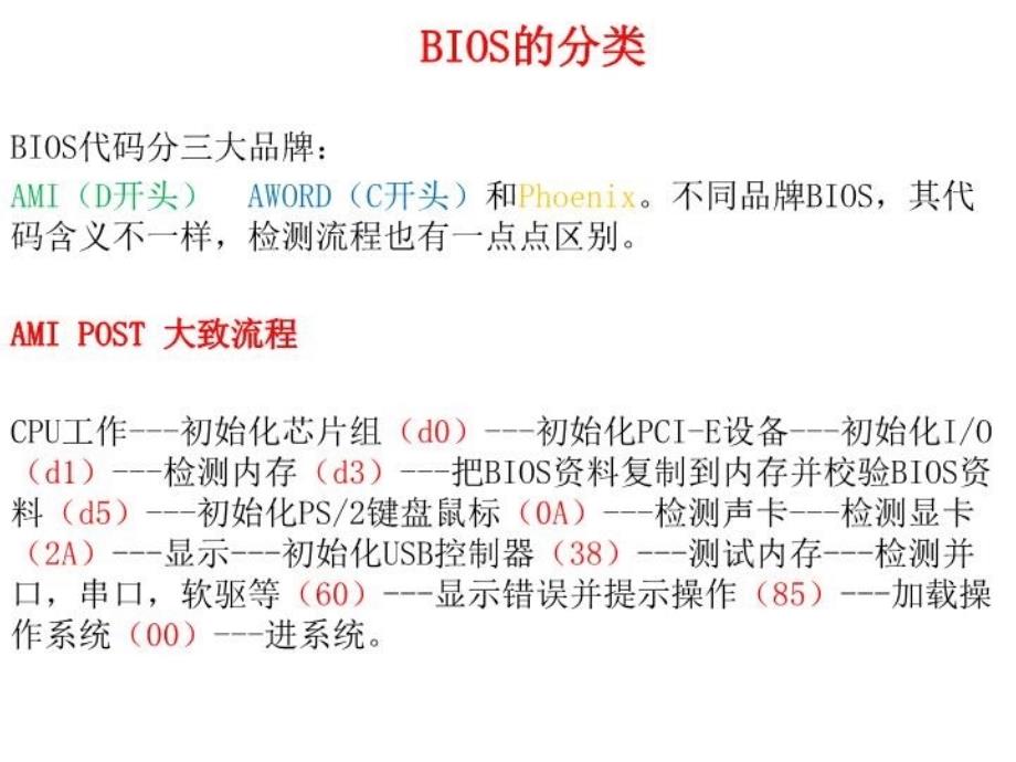 主板诊断卡.常见跑码.及维修故障说明：资料讲解_第4页