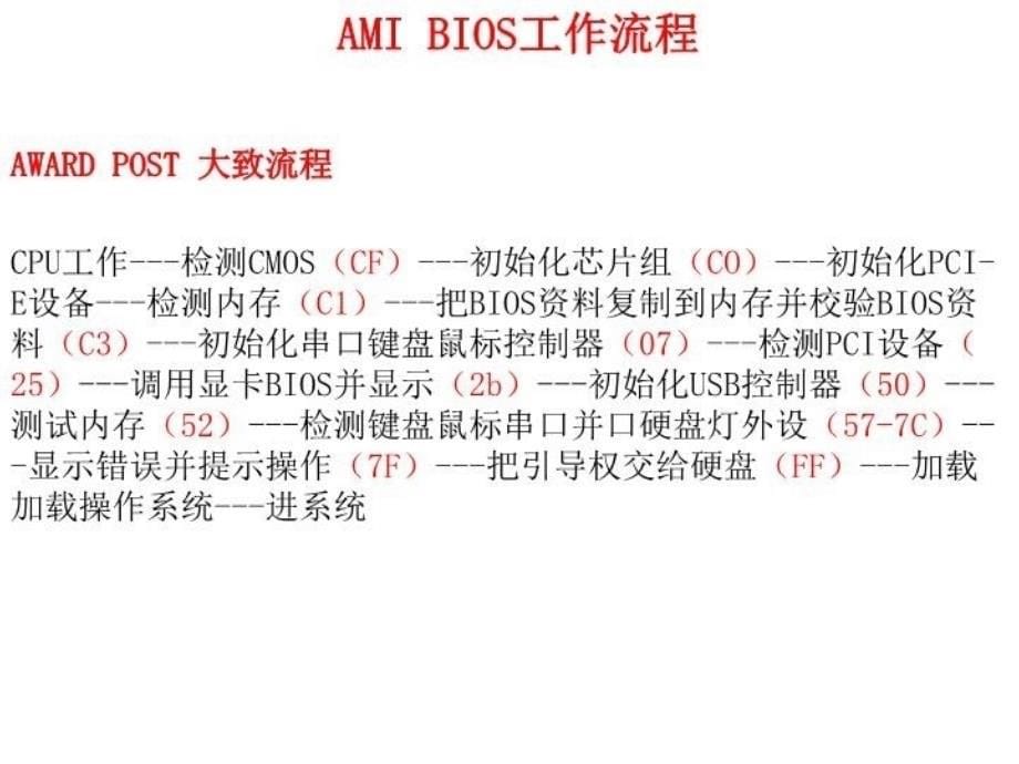 主板诊断卡.常见跑码.及维修故障说明：资料讲解_第5页