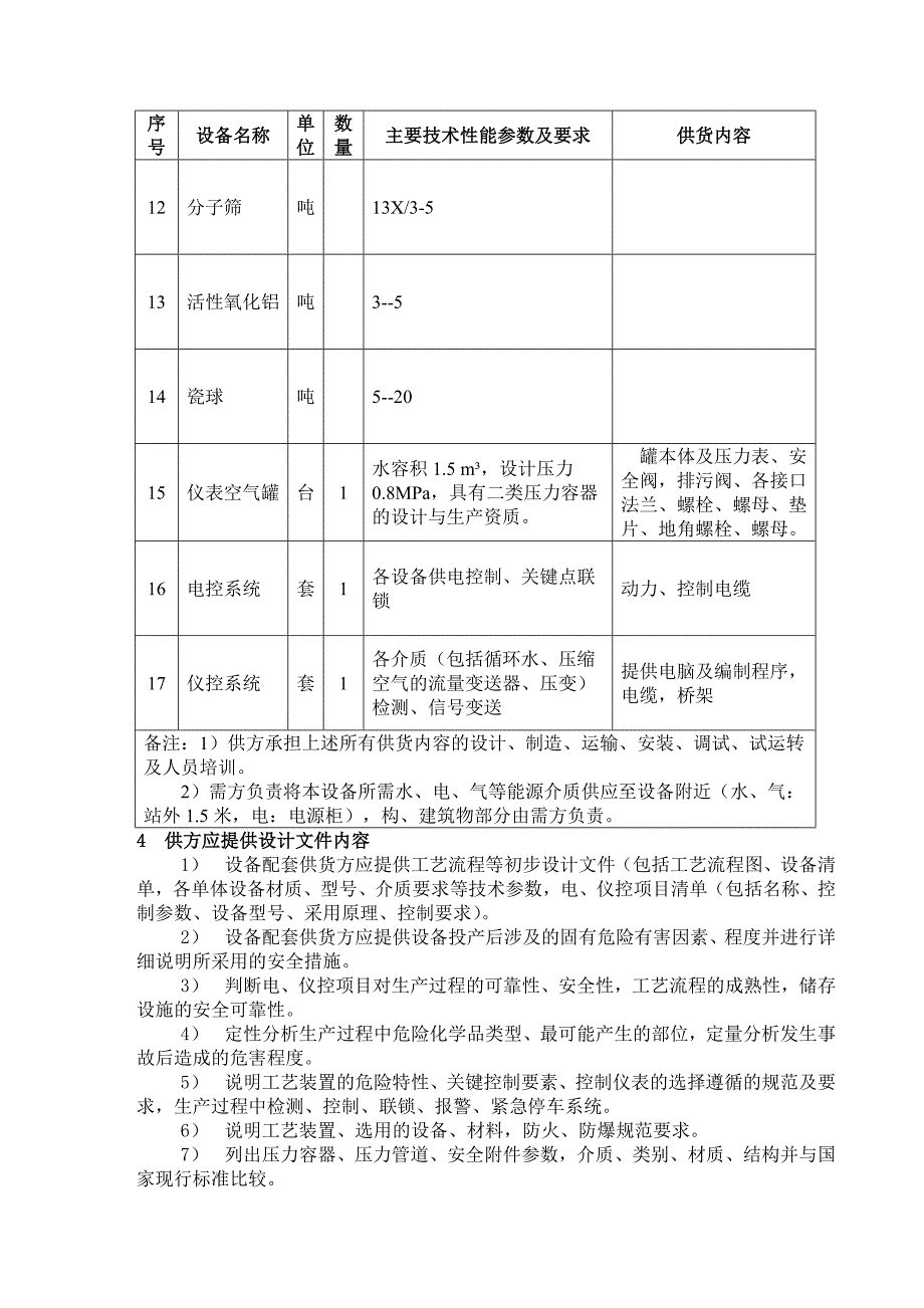 制氧站设备招标文件简约版_第5页