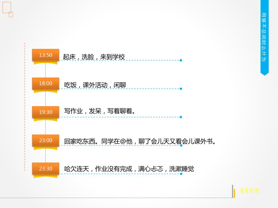 珍惜时间效率至上高三12班主题班会_第4页