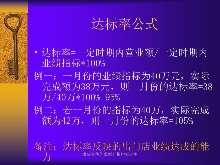 服装零售的数据分析指标运用课件_第5页