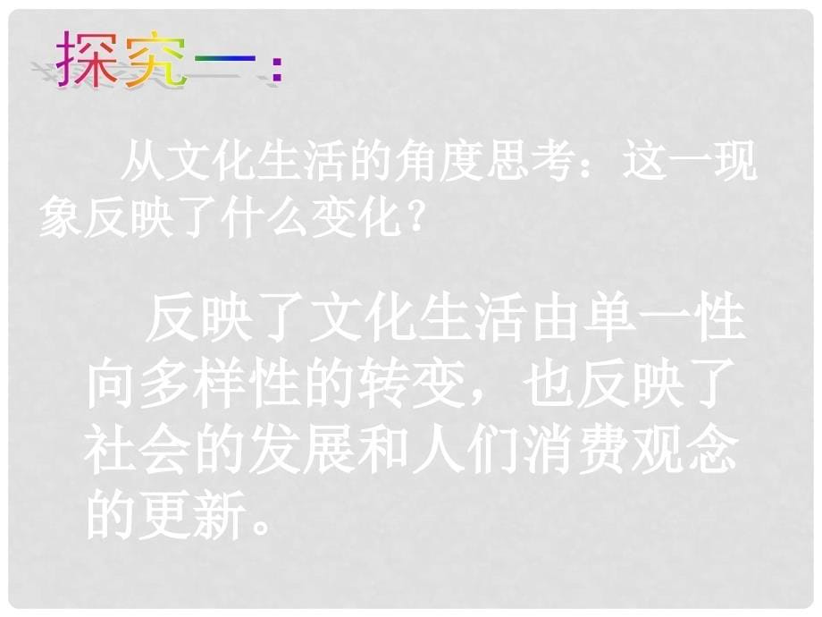 高中政治 色彩斑斓的文化生活课件 新人教版必修3_第5页