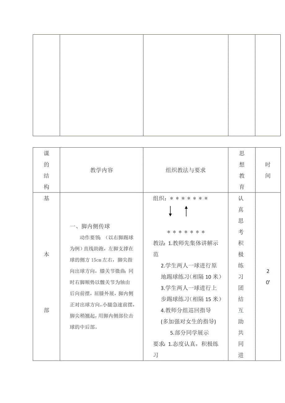 《足球-脚内侧踢球》教案(总10页)_第3页