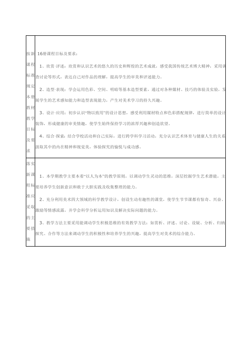 十六册美术教学设计_第1页