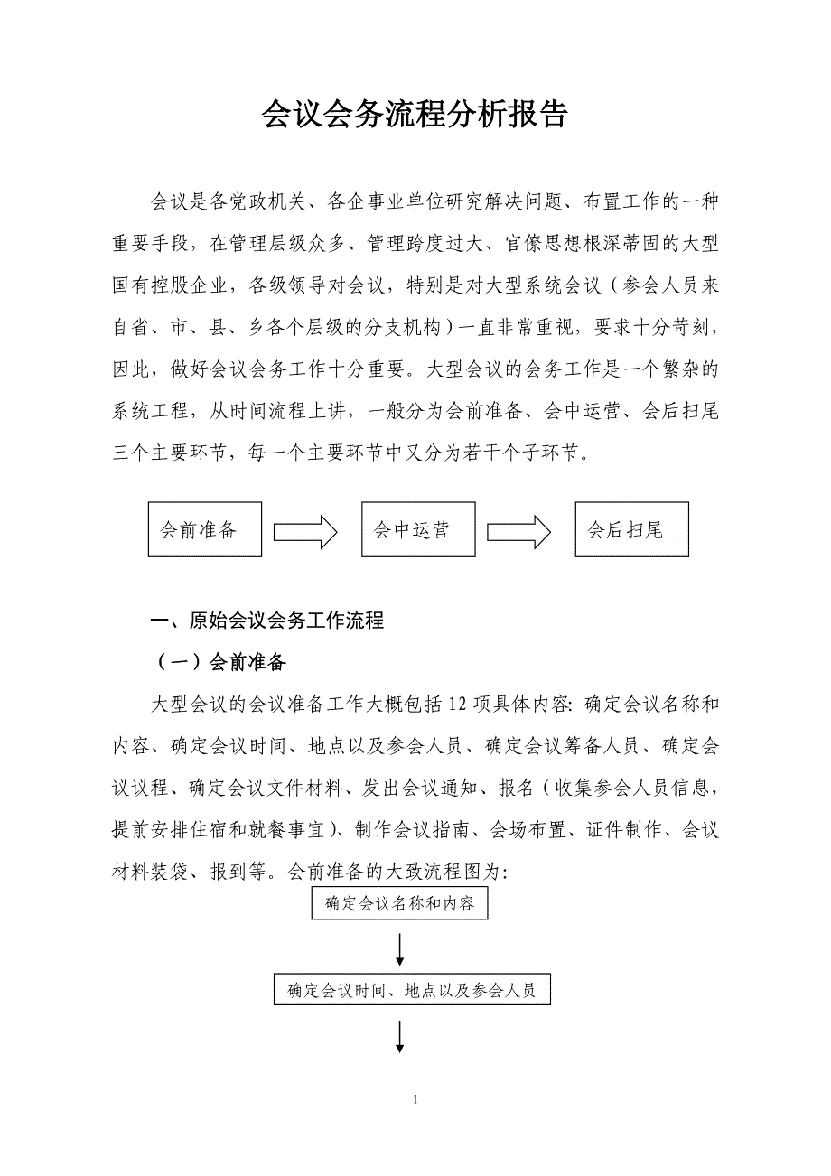 会议会务流程分析报告_第1页