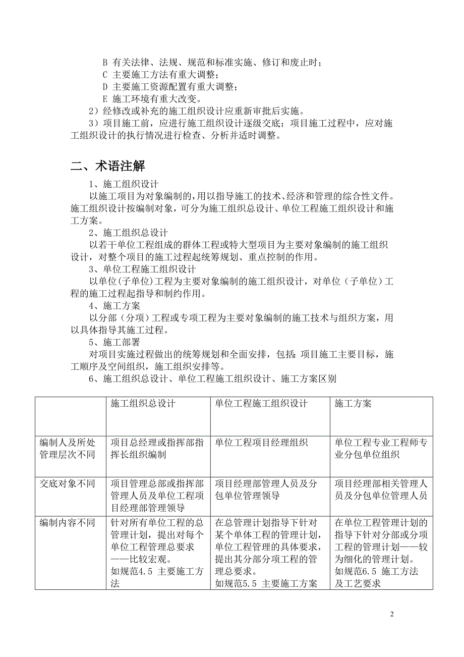 施工组织设计(方案)编制要求_第2页