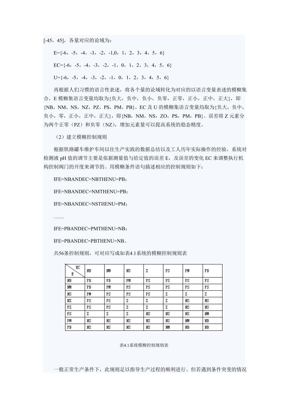 专家模糊控制在碱性清洗液pH值控制系统中的应用.doc_第3页