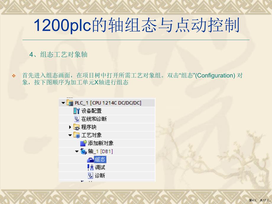 plc的轴组态与简单编程课件_第4页
