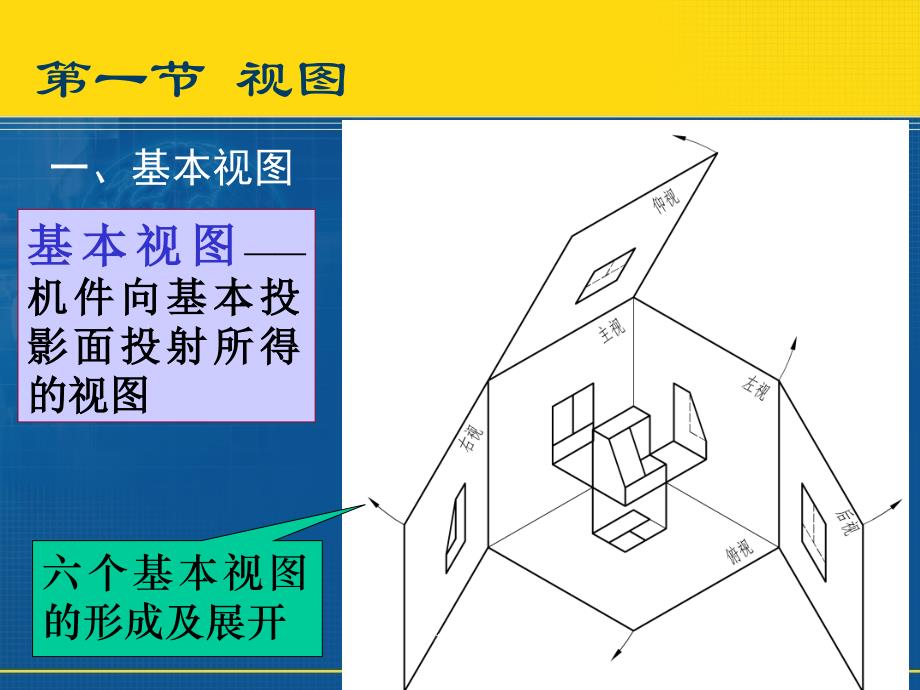 机械制图局部视图和向视图画法行稳教育_第3页