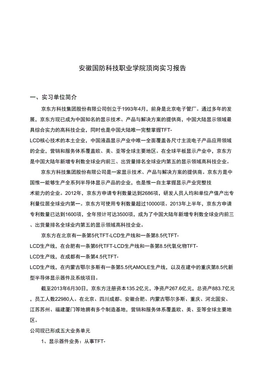 京东方顶岗实习报告_第4页