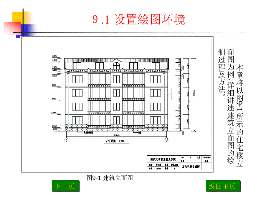 第9章 建筑立面图实例_第2页