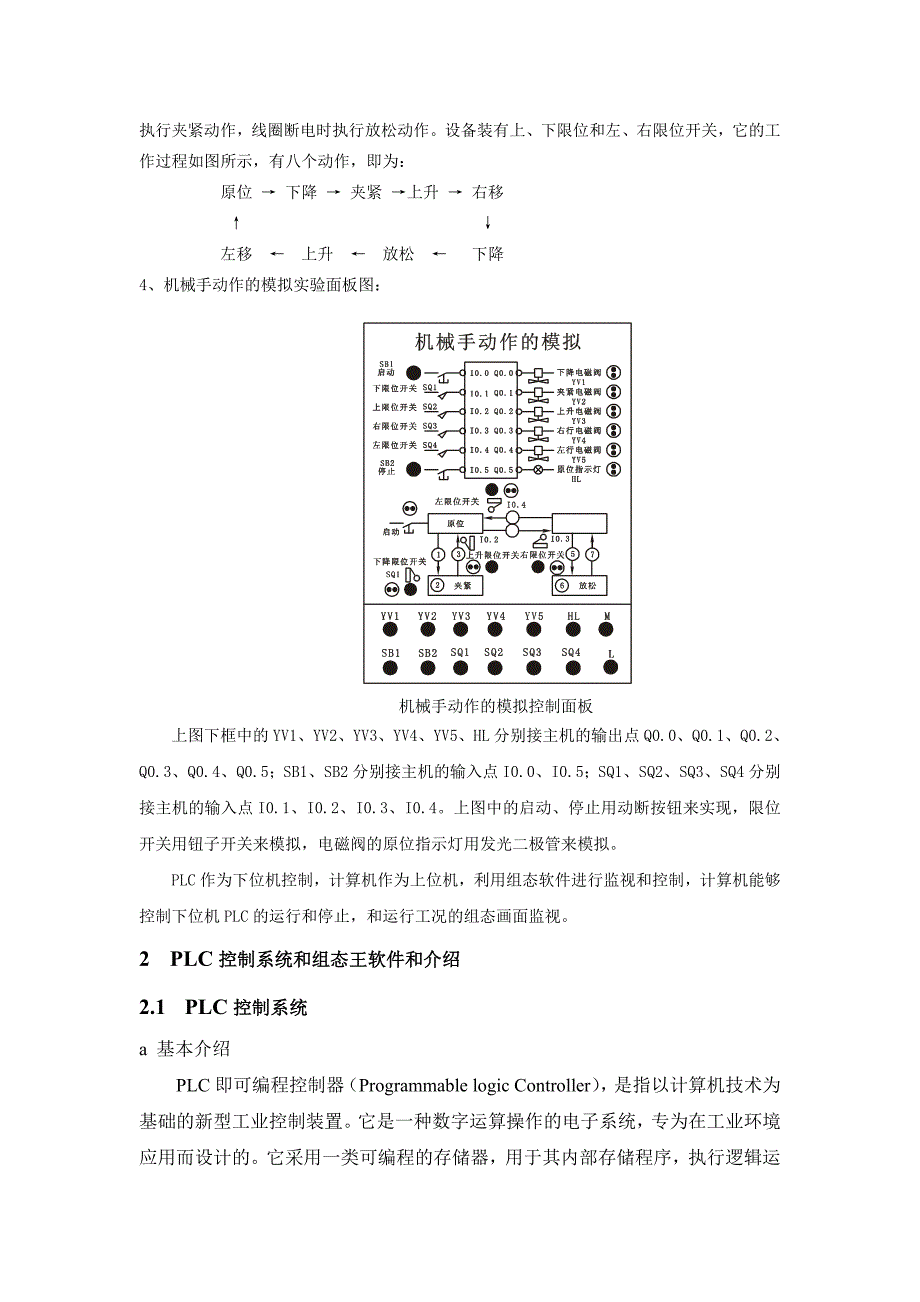 机械手动作的模拟实验论_第4页