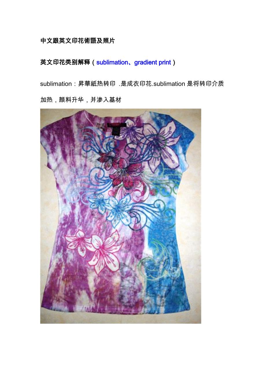 中文跟英文印花术语及照片.doc_第1页