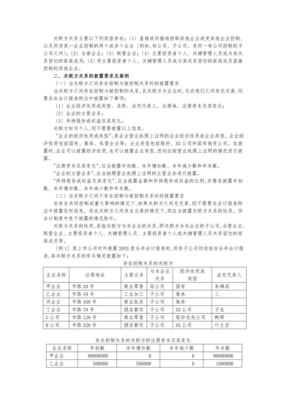 关联方关系和交易会计处理比较_第2页