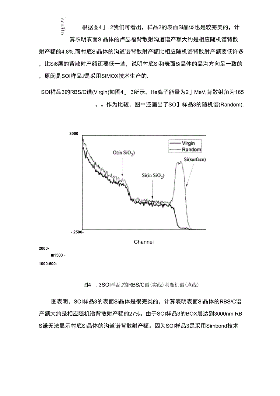 稀土离子注入SOI的射程分布_第4页
