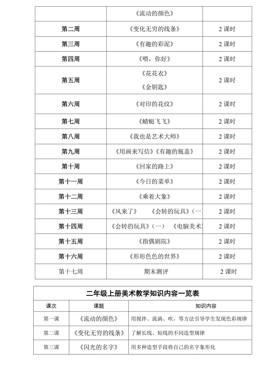 二年级上册电子备课正文人教版_第2页